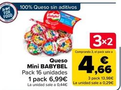 Oferta de Babybel - Queso Mini por 6,99€ en Carrefour