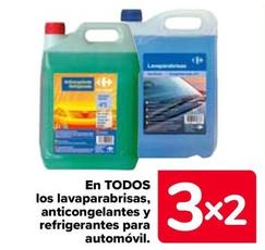 Oferta de En Todos Los Lavaparabrisas, Anticongelantes Y Refrigerantes Para Automóvil en Carrefour