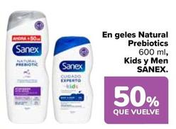 Oferta de Sanex - En Geles Natural Prebiotic en Carrefour