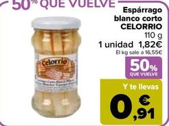 Oferta de Celorrio - Esparrago Blanco Corto por 1,82€ en Carrefour