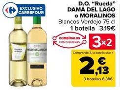 Oferta de Dama Del Lago O Moralinos - D.o. "rueda" por 3,19€ en Carrefour