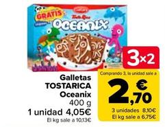 Oferta de Artiach - Galletas Tostarica Oceanix por 4,05€ en Carrefour