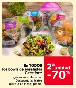 Oferta de Carrefour - En Todos Los Bowls De Ensaladas  en Carrefour