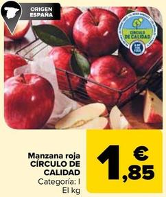 Oferta de Círculo De Calidad - Manzana Roja  por 1,85€ en Carrefour