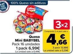 Oferta de Babybel - Queso Mini  por 6,99€ en Carrefour