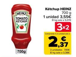 Oferta de Heinz - Ketchup por 3,55€ en Carrefour