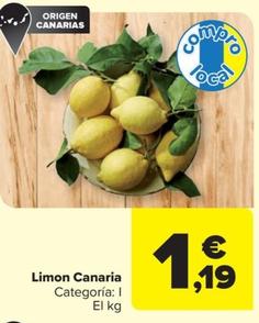 Oferta de Carrefour - Limon Canaria por 1,19€ en Carrefour