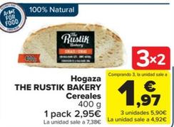 Oferta de The Rustik Bakery - Hogaza por 2,95€ en Carrefour