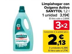 Oferta de Sanytol - Limpiahogar Con Oxígeno Activo   por 2,75€ en Carrefour