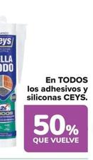Oferta de Ceys - En Todos Los Adhesivos Y Siliconas en Carrefour