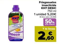 Oferta de Kh7 - Friegasuelos Insecticida Desic por 5,2€ en Carrefour