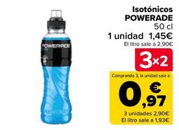 Oferta de Powerade - Isotonico por 1,45€ en Carrefour