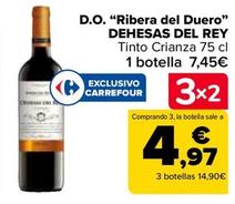Oferta de Dehesas Del Rey - D.o. "ribera Del Duero" por 7,45€ en Carrefour