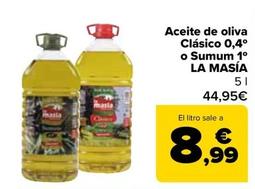 Oferta de La Masía - Aceite De Oliva Clasico por 44,95€ en Carrefour