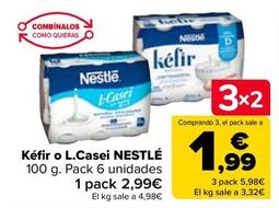 Oferta de Nestlé - Kefir O L.casei por 2,99€ en Carrefour