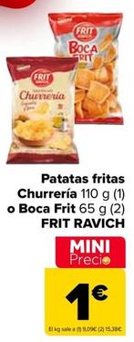Oferta de Frit Ravich - Patatas Fritas Churreria O Boca Frit por 1€ en Carrefour