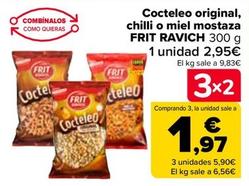 Oferta de Frit Ravich - Cocteleo Original Chilli O Miel Mostaza por 2,95€ en Carrefour