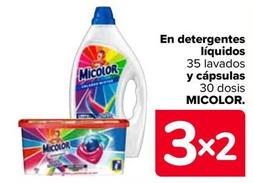 Oferta de Micolor - En Detergente Líquido en Carrefour
