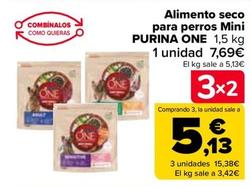 Oferta de Purina - Alimento Seco Para Perros Mini por 7,69€ en Carrefour