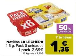 Oferta de La Lechera - Natillas por 2,69€ en Carrefour