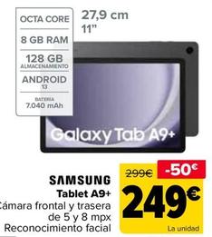 Oferta de Samsung - Tablet A9+ por 249€ en Carrefour