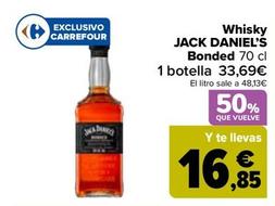 Oferta de Jack Daniel's - Whisky Bonded por 33,69€ en Carrefour