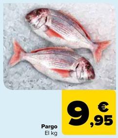 Oferta de Pargo por 9,95€ en Carrefour