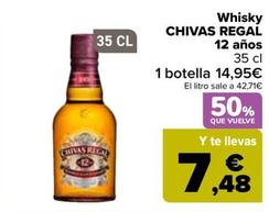 Oferta de Chivas Regal - Whisky  12 años por 14,95€ en Carrefour