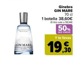 Oferta de Gin Mare - Ginebra   por 38,6€ en Carrefour