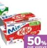 Oferta de Nestlé - Yogures Bicompartimentados Kitkat, Milkybar,  Smarties O Jungly por 1,89€ en Carrefour