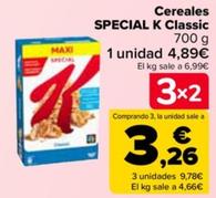 Oferta de Special K - Cereales Classic por 4,89€ en Carrefour