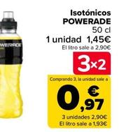 Oferta de Powerade - Isotónicos  por 1,45€ en Carrefour