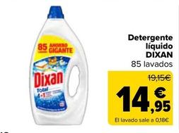 Oferta de Dixan - Detergente Líquido   por 14,95€ en Carrefour