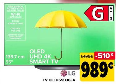 Oferta de Lg - Tv Oled55B36La por 989€ en Carrefour