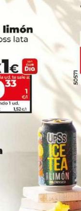 Oferta de Dia Upss - Te Al Limon por 0,5€ en Dia
