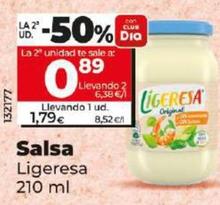 Oferta de Ligeresa - Salsa por 1,79€ en Dia