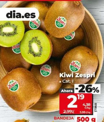 Oferta de Zespri - Kiwi por 2,19€ en Dia