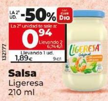 Oferta de Ligeresa - Salsa por 1,89€ en Dia