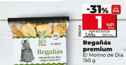 Oferta de El Molino De Dia - Reganas Premium por 1€ en Dia