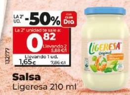 Oferta de Ligeresa - Salsa por 1,65€ en Dia