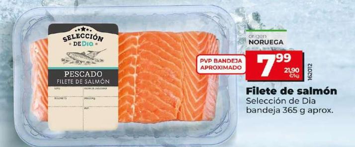 Oferta de Seleccion De Dia - Filete De Salmon por 7,99€ en Dia