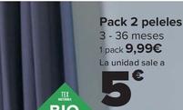 Oferta de Pack 2 Peleles por 9,99€ en Carrefour