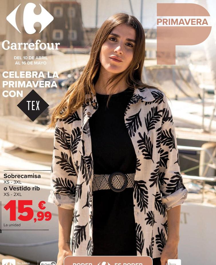 Oferta de Vestidos por 15,99€ en Carrefour