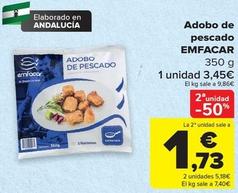 Oferta de Emfacar - Adobo De Pescado  por 3,45€ en Carrefour