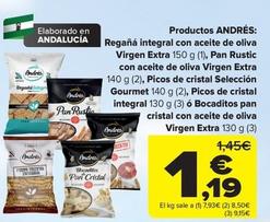Oferta de Andrés - Regañá Integral Con Aceite De Oliva Virgen Extra por 1,19€ en Carrefour