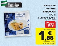 Oferta de Emfacar - Pavías De Merluza  por 3,75€ en Carrefour