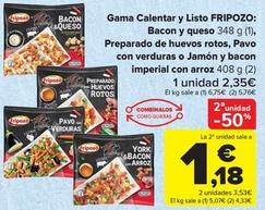 Oferta de Fripozo - Gama Calentar Y Listo por 2,35€ en Carrefour