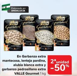 Oferta de Valle Gourmet - Garbanza Extra Mantecosa en Carrefour