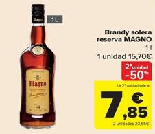 Oferta de Brandy por 15,7€ en Carrefour