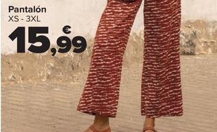 Oferta de Pantalón por 15,99€ en Carrefour